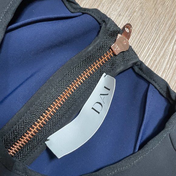 DAI London Fundamental Shift Dress size UK 6 / US 0 2 XS black career - Picture 7 of 12